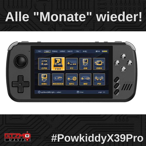 コントローラー対応5,000円格安携帯ゲーム機登場【Powkiddy X39 Pro】 