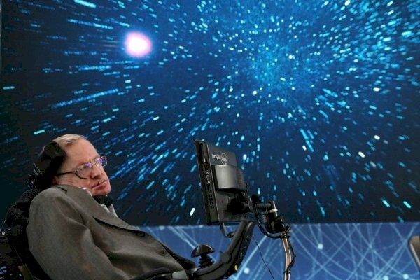 Stephen Hawking turned the page on life... and left!