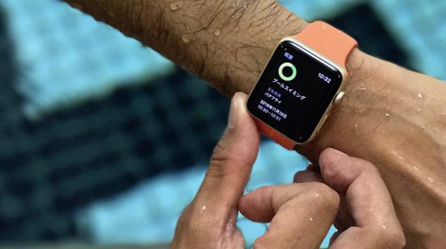 I asked the swimmer to try the new workout "Pool Swimming" of Apple Watch Series 2