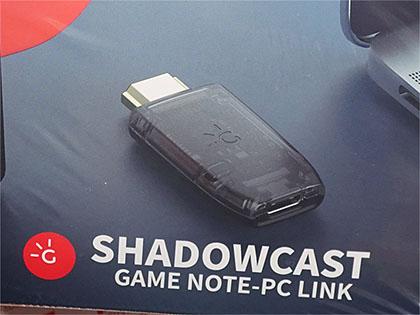 "ShadowCast" that allows you to display Nintendo Switch images on the notebook PC screen is in stock