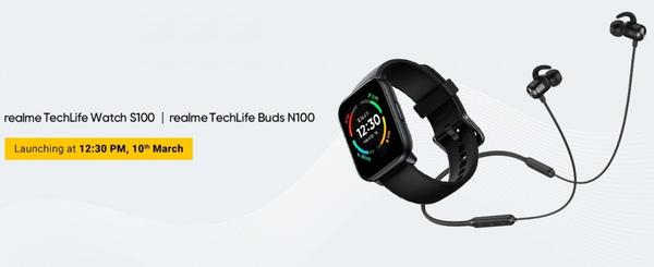 Realme C35, TechLife Watch S100 and TechLife Buds N100 to launch in India next week