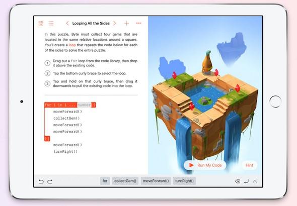 آبل تصدر Swift Playgrounds 4 لتعلم لغة البرمجة 