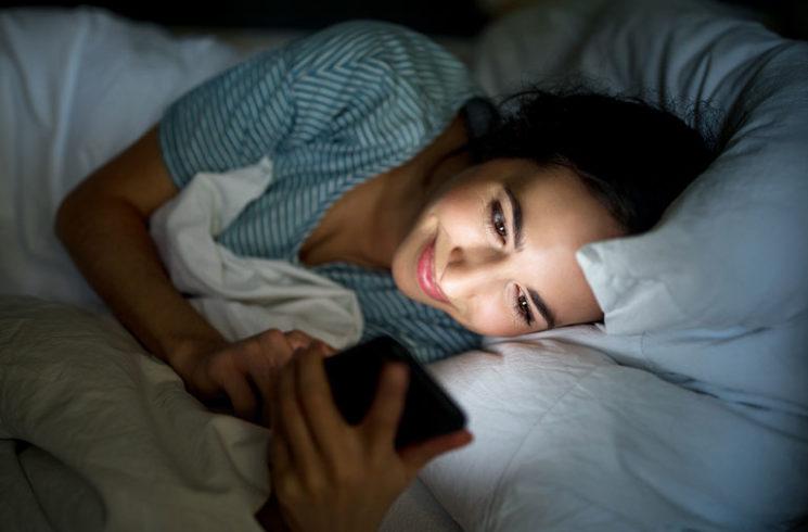 Put the phone away! Three reasons why looking at it before bed is a bad habit.