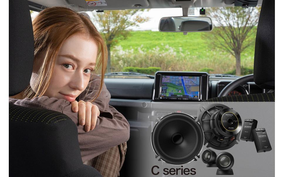 High -quality sound quality that is easily attached and exceeding imagination, new carrozzeria speaker is hot!