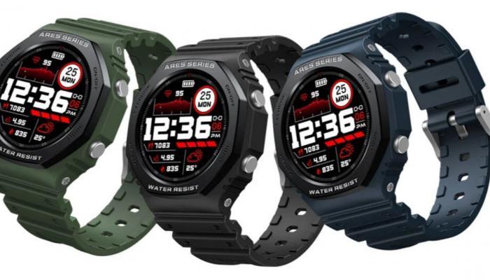 A smart watch for heavy-duty use from "Zeblaze"... that resists cold