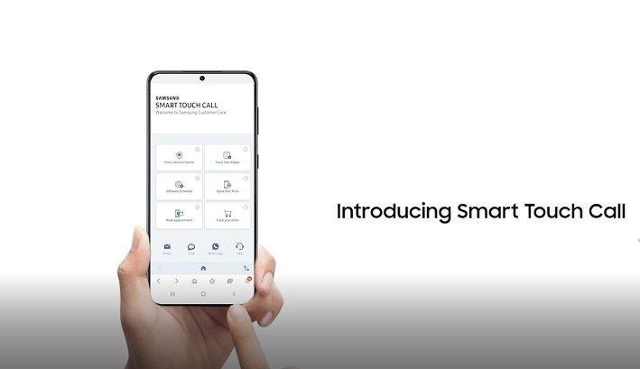 Samsung Enhances Customer Service; Launches Smart Touch Call Visual Interface for Faster Solutions Through Do It Yourself Options