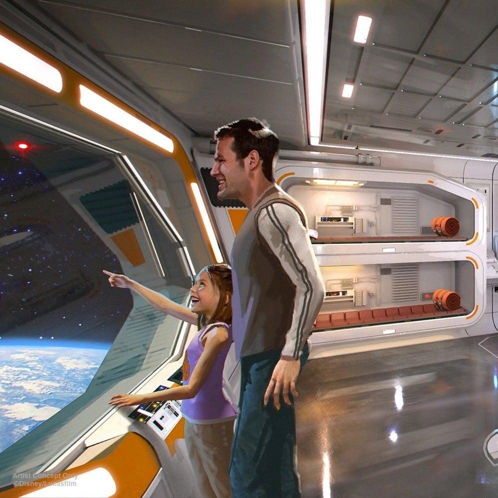 Oscar Isaac tours the news Disney's hands -on hotel "STAR WARS: Galactic StarCruiser" is released in the video