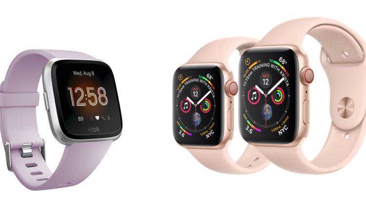 A comprehensive comparison between the Apple Watch and Fitbit Versa hours