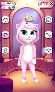 تحميل لعبة صديقتي أنجيلا المتكلمة My Talking Angela 2 APK‏ للاندرويد 2022 