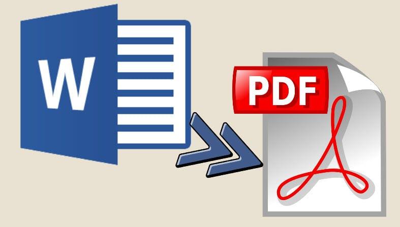 Download the program to convert word to pdf in the same format for free for the computer 2021