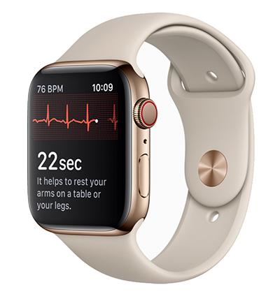 Patients with atrial fibrillation detected on Apple Watch, often without conventional treatment