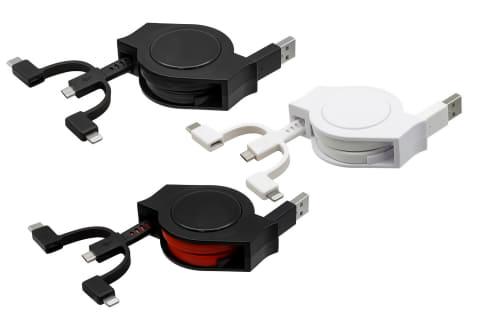 Owltech, Lightning + USB Type-C + MicroUSB is released as one.