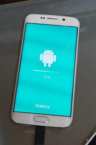  Galaxy S6 edge / S7 edgeの電源が入らない、充電できない時は強制再起動