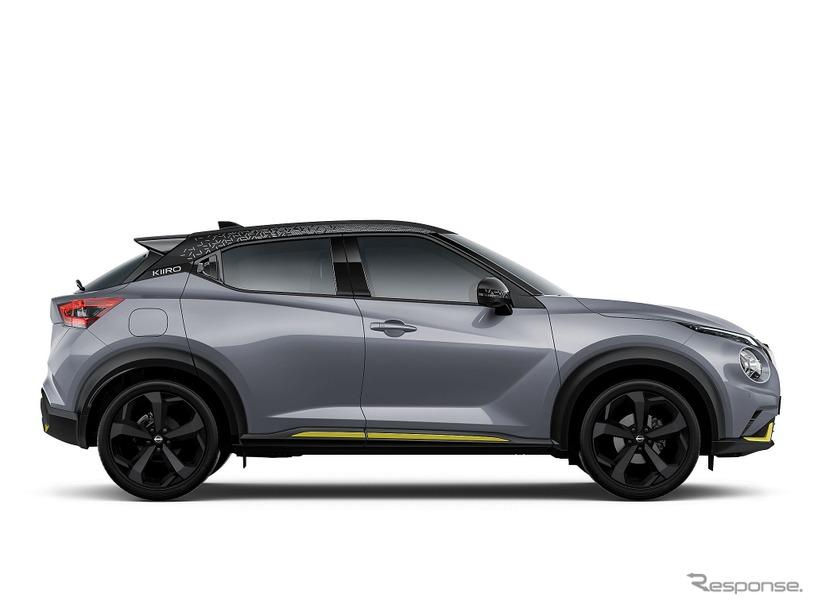 Expressing the world view of the movie "The Batman", a limited car with a yellow accent in Nissan Juke