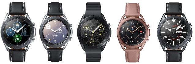 Luxurious design with premium leather strap Enhanced health support function New smart watch "Galaxy Watch3" to be released!