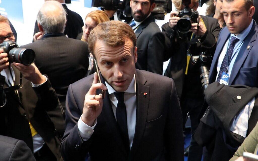 The phones of the French President are an essential element in suspicion of being espionage by the "Pegasos" program