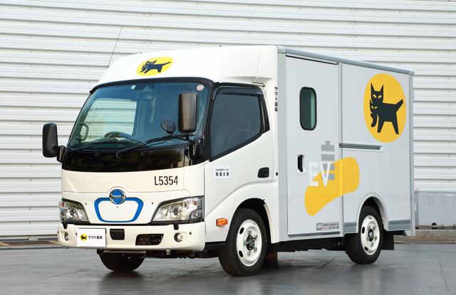 News Hino unveiled a small BEV truck with a very low -floor walk -through.The reason for wearing tires of 4 wheels
