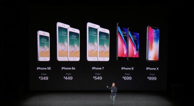 Summary of the difference between "iPhone8" and "iPhone X" released at the same time