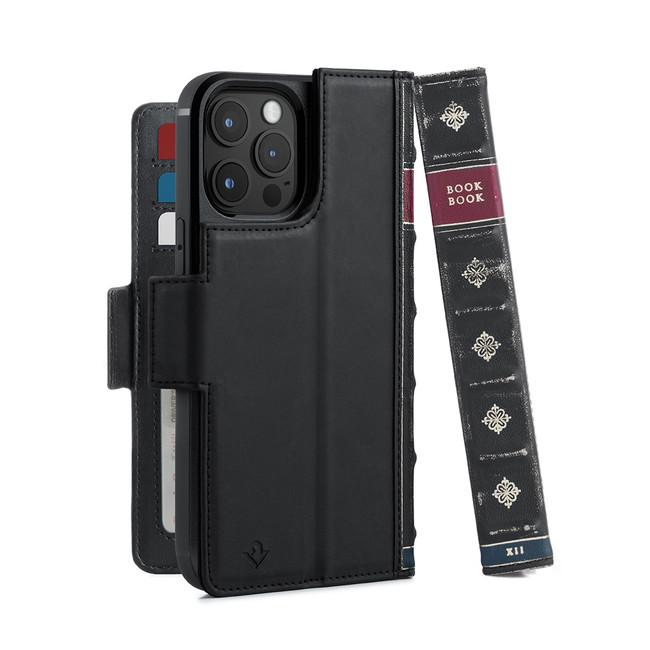 Twelve South BookBook for iPhone 13 | MagSafe互換 3-in-1 本革ウォレットケース。磁石で取り外し可能なハードカバーとシェルの二重構造。スタンド機能付き