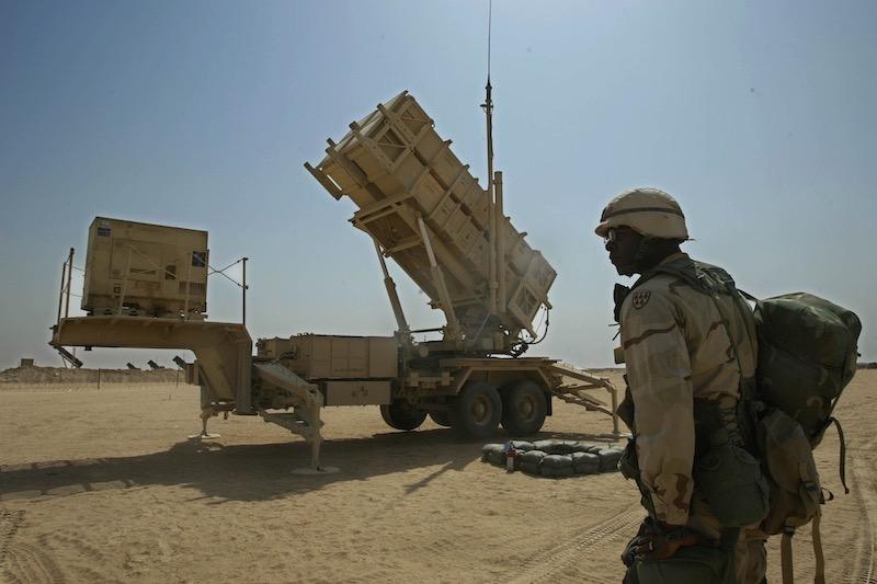 Destructive American "Patriot" missiles support the capabilities of the Royal Armed Forces