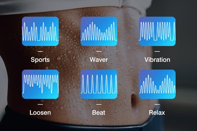 Just wrap it around your stomach and immediately feel refreshed! Easy item "EMS waist nipper" that can be continued every day for 15 minutes a day [90 patterns of electrical stimulation / no consumables required / easy operation]