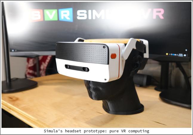 Some specifications of the world's first Linux -equipped stand -alone VR headset "Simula One" will be released