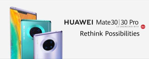 Huawei、Googleアプリ非搭載のフラグシップ「HUAWEI Mate30」シリーズ発表　799ユーロから
