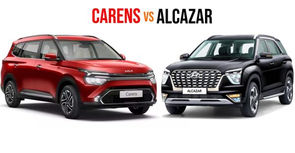 Top 5 Differences Between Upcoming Kia Carens & Hyundai Alcazar 