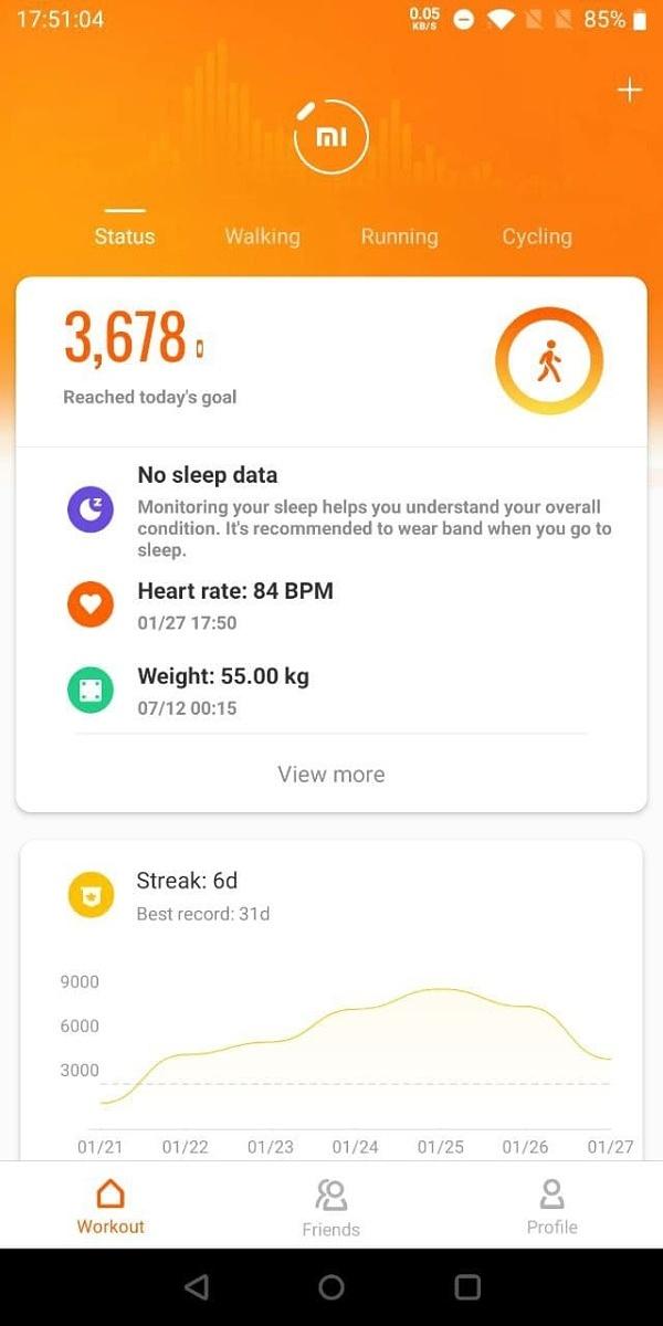 Mi Fit app gets a redesigned home screen in the latest update 