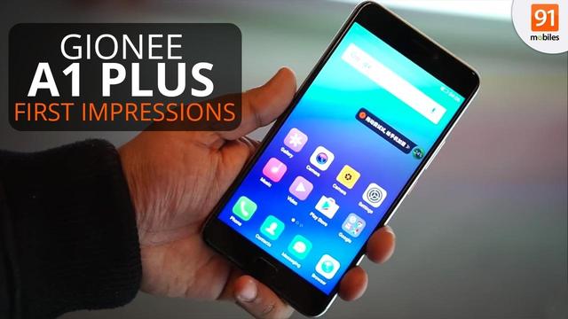 First Look: Gionee A1 Plus 