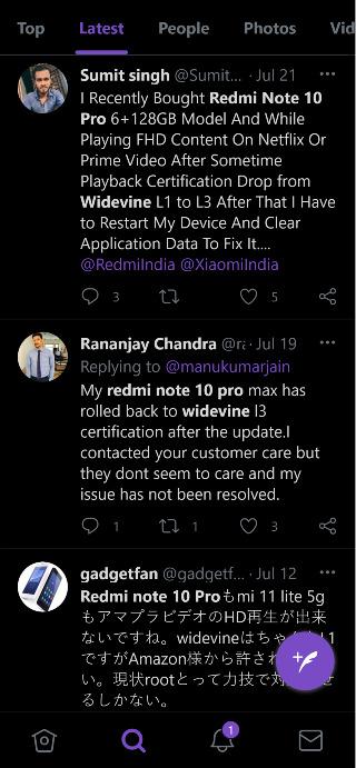Xiaomi Redmi Note 10 Pro gets feature to restore Widevine L1 that broke following MIUI 12.5 update; other devices to get it too? 