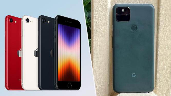 iPhone SE 3 (2022) vs. Google Pixel 5a: Which should you buy?