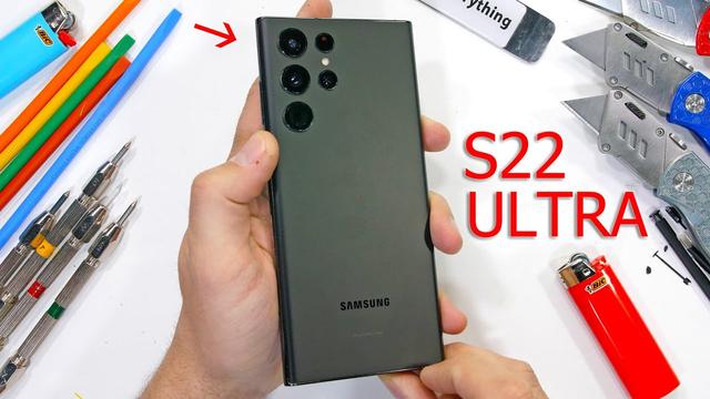 screenrant.com How Durable Is The Galaxy S22 Ultra? New Torture Tests Reveal All 