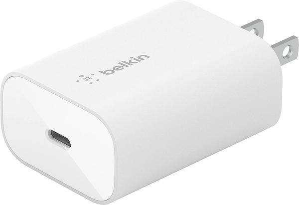 This  Belkin USB C 25W charger is perfect for fast charging your Pixels and iPhones 