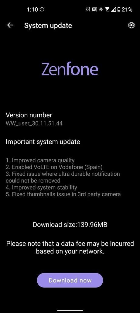 ASUS ZenFone 8 receives another update with camera improvements and bug fixes 
