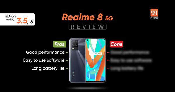 Realme 8 5G review: all eggs in one basket 