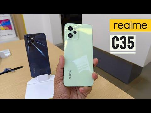 realme C35 Hands-on and First Impressions 