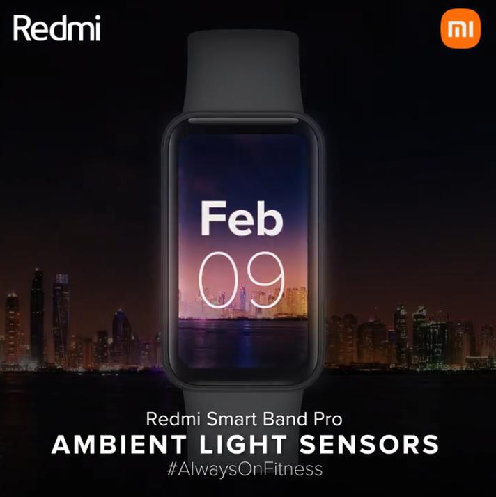 Redmi Smart Band Pro Will Launch Alongside Redmi Note 11S in India on February 9 