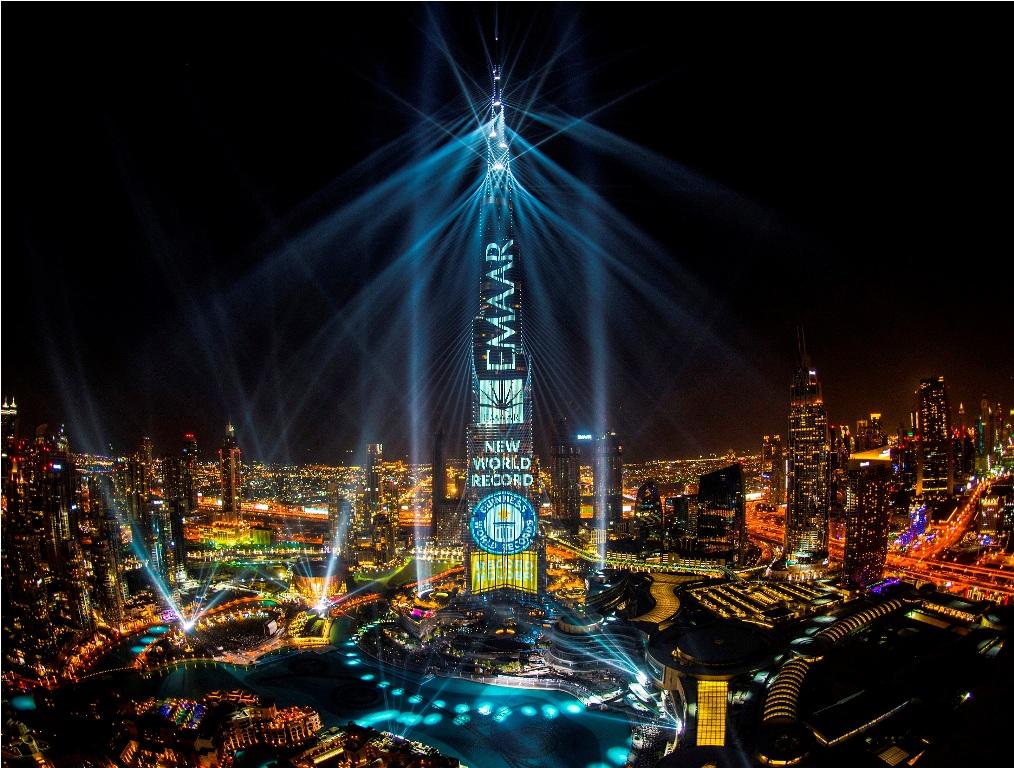 UAE Ushers in the New Year with Spectacular ‘Light Up 2018’ Celebration 