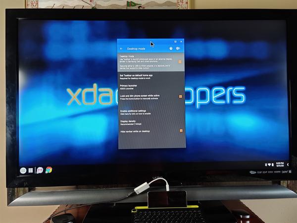 Taskbar 6.0 enables a Samsung DeX-like desktop mode experience on some Android 10+ devices 