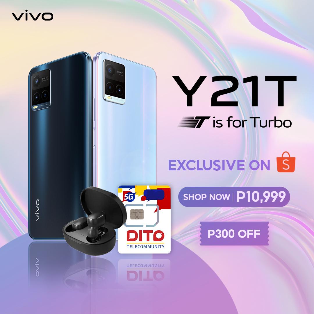 revü Vivo Y21T now selling for P10,999 in the Philippines 