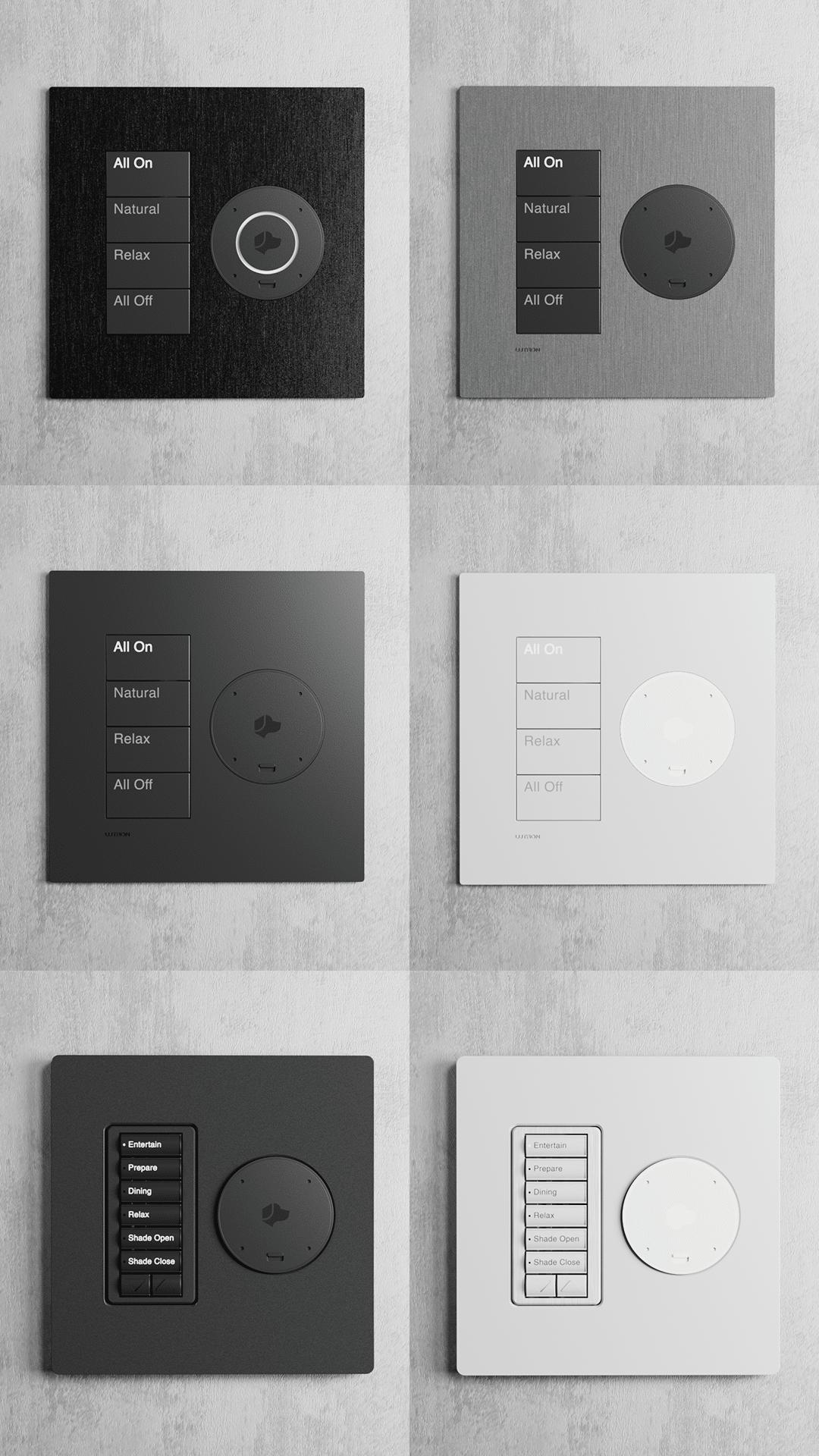 Josh.ai Ready Wallplate Designed for Lutron Keypads 