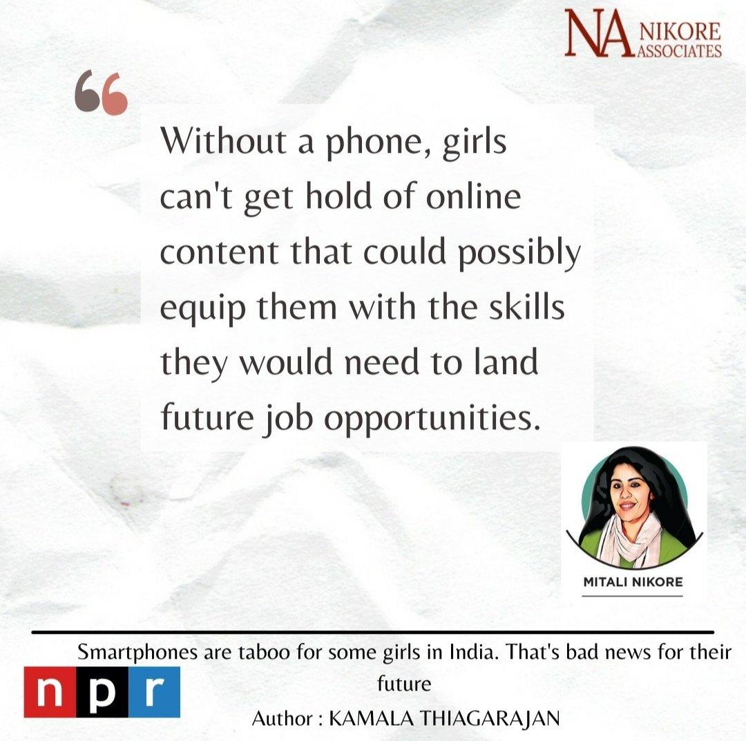 Smartphones are taboo for some girls in India. That's bad news for their future 
