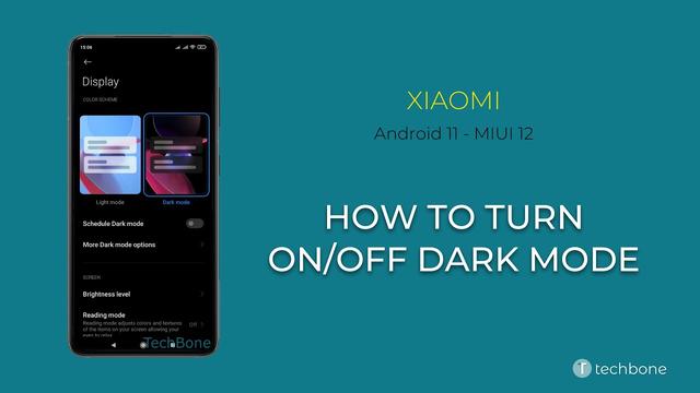 How To Enable Dark Mode on Redmi And Mi Smartphones [MIUI 12] 