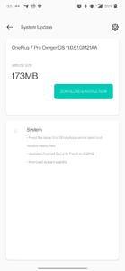 OnePlus 7 series picks up December 2021 security update 