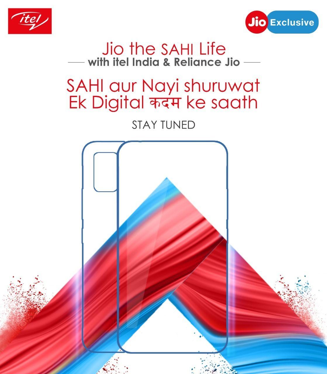 Itel and Reliance Jio teaming up soon to bring low-cost smartphones 