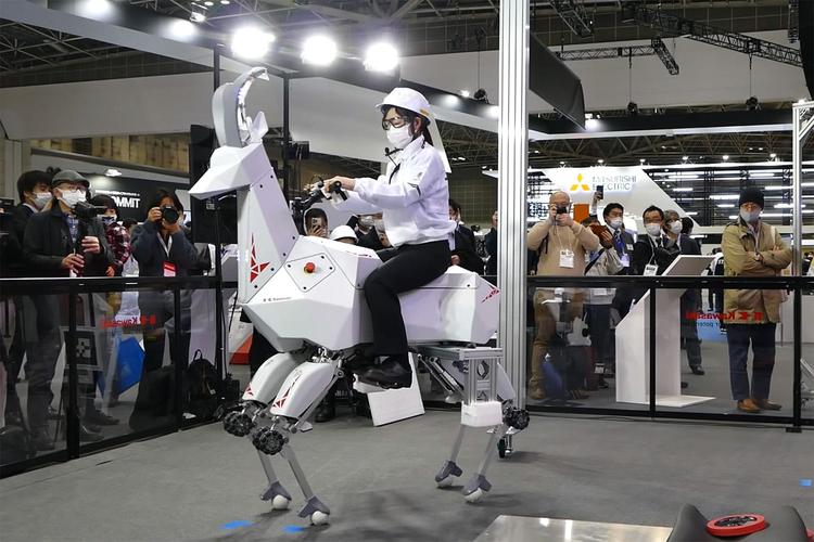 Kawasaki Introduces Robot Goat At 2022 International Robot Exhibition 