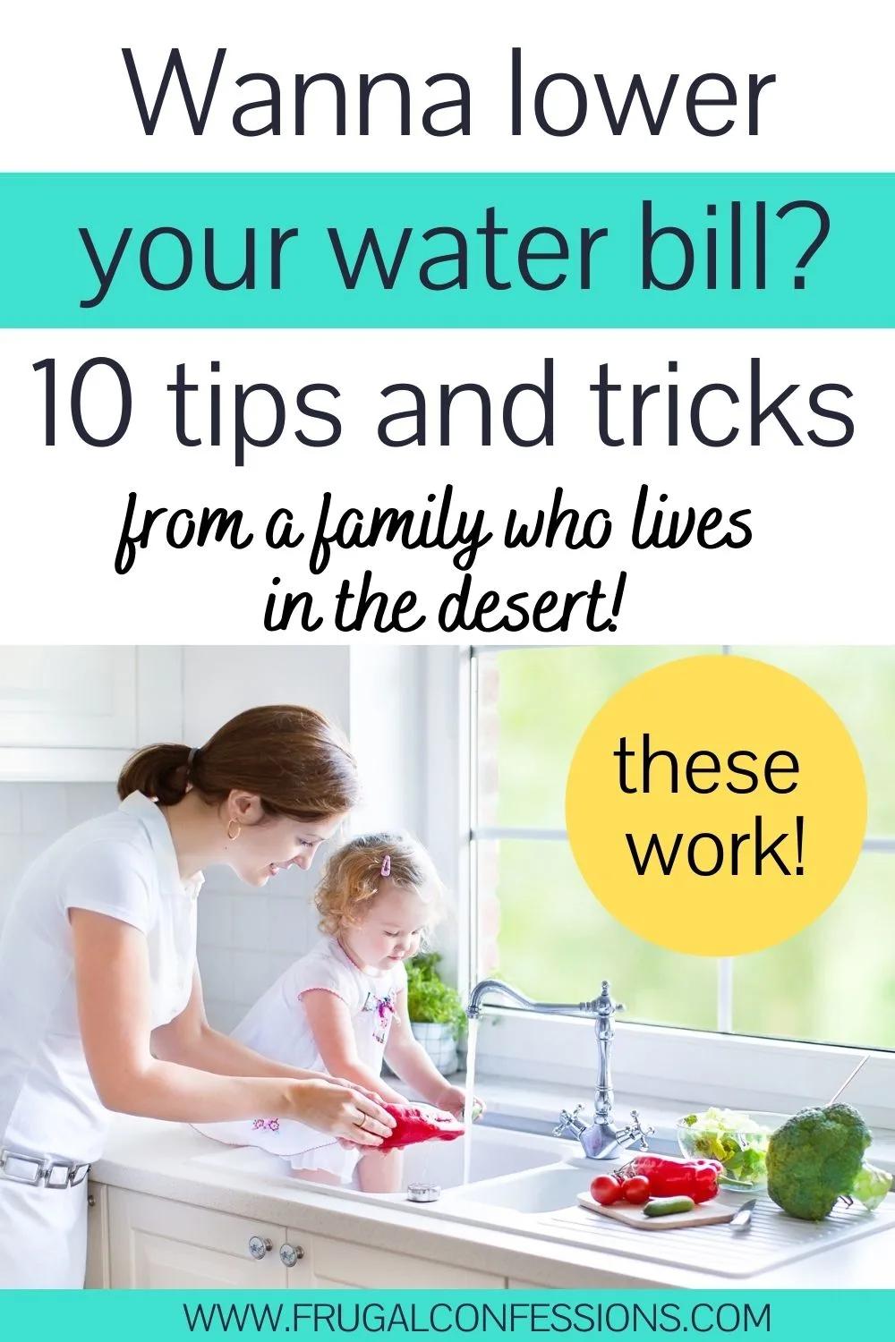 4 simple tips to help you save on your water bill this spring 