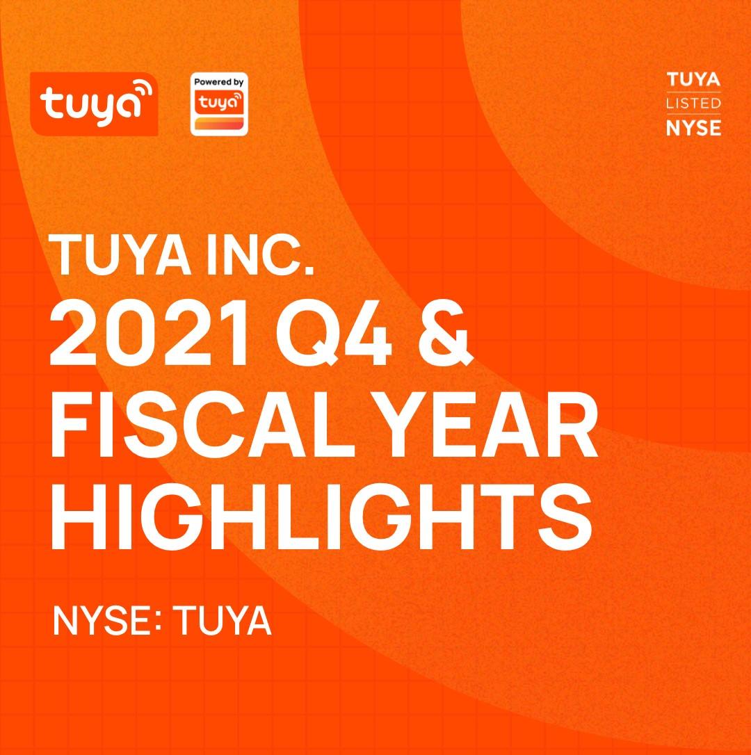 Tuya Inc. (TUYA) CEO Jerry Wang on Q4 2021 Results - Earnings Call Transcript 