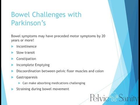 What is the link between Parkinson's disease and constipation? 